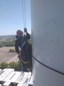 Nettoyage eolienne Hauts de France hauteur